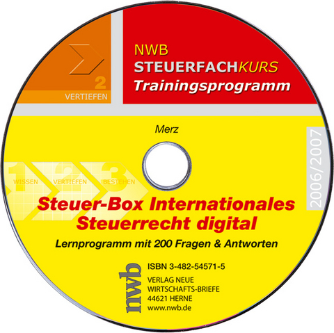 Steuer-Box Internationales Steuerrecht 2006/7 digital - Wolfgang Merz