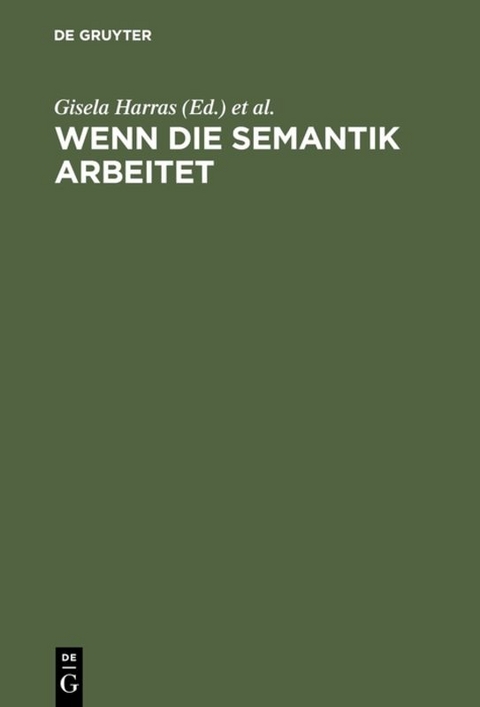 Wenn die Semantik arbeitet - 