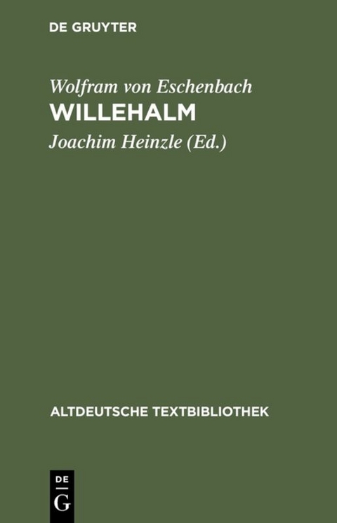 Willehalm -  Wolfram von Eschenbach