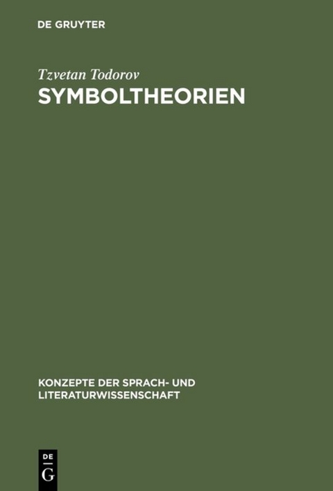 Symboltheorien - Tzvetan Todorov