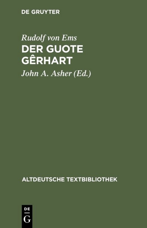 Der guote Gêrhart - Rudolf Ems