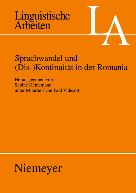 Sprachwandel und (Dis-)Kontinuität in der Romania - 