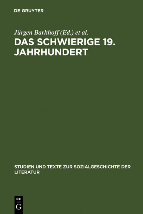 Das schwierige 19. Jahrhundert - 