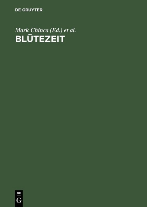 Blütezeit - 