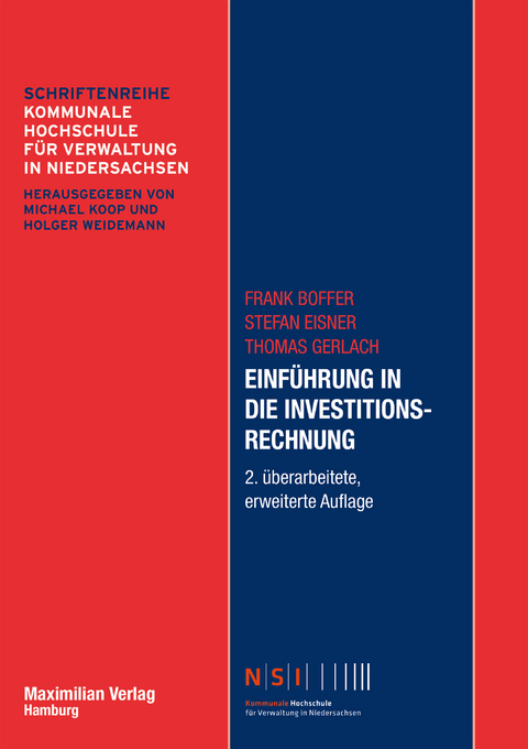 Einführung in die Investitionsrechnung - Frank Boffer, Stefan Eisner, Thomas Gerlach