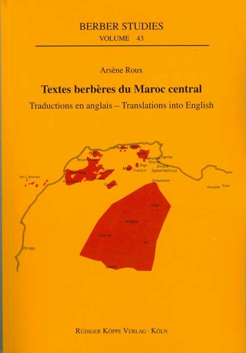 Textes berbères du Maroc central (Traductions en anglais – Translations into English)