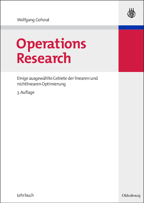 Operations Research - Wolfgang Gohout