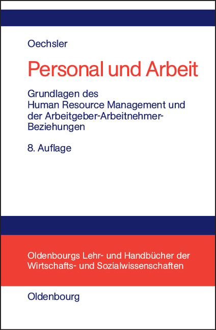 Personal und Arbeit - Walter A. Oechsler