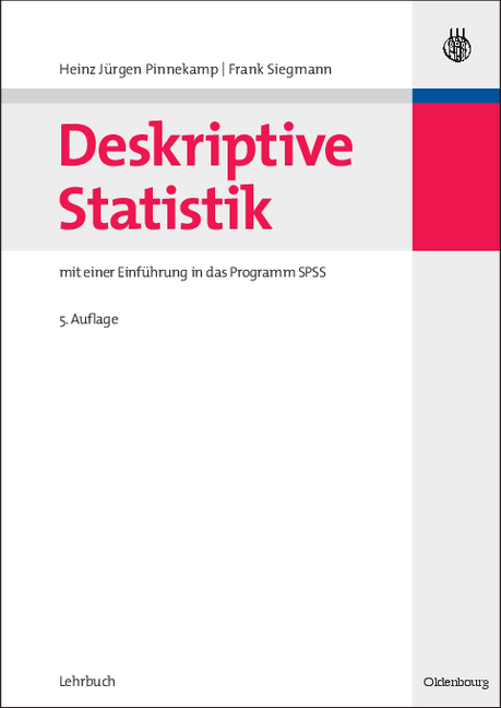 Deskriptive Statistik - Heinz-Jürgen Pinnekamp, M. Frank Siegmann