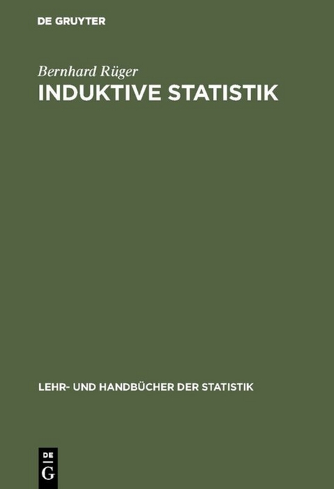 Induktive Statistik - Bernhard Rüger