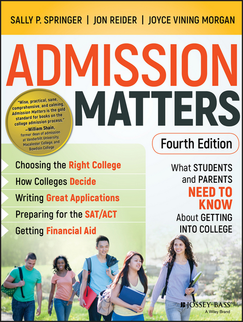 Admission Matters - Sally P. Springer, Jon Reider, Joyce Vining Morgan