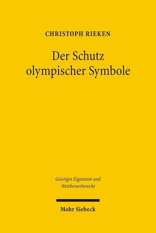 Der Schutz olympischer Symbole - Christoph Rieken