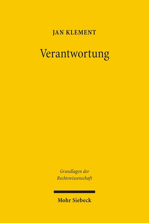 Verantwortung - Jan Henrik Klement