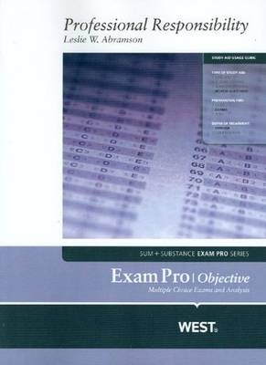 Exam Pro on Professional Responsibility - Leslie Abramson