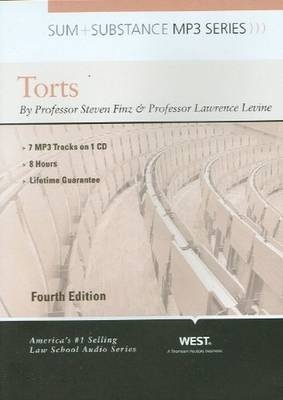 Sum and Substance Audio on Torts - Steven Finz, Lawrence Levine