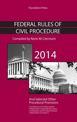 Federal Rules of Civil Procedure - Kevin M. Clermont