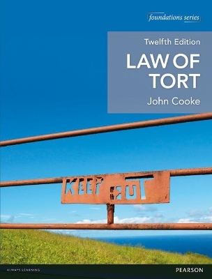 Law of Tort 12th edition MyLawChamber pack - John Cooke