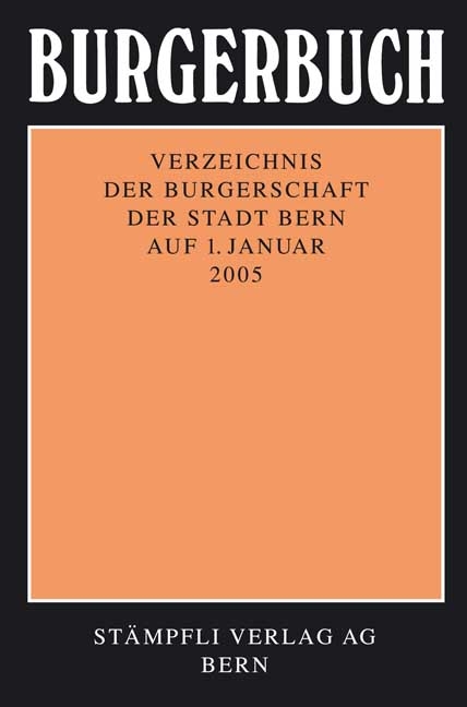 Burgerbuch 2005 - 