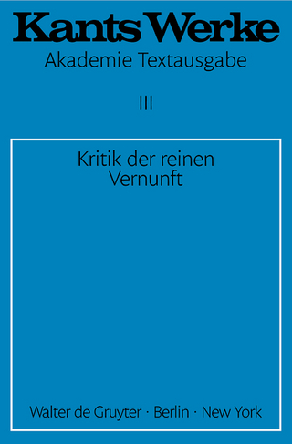 Immanuel Kant: Werke / Kritik der reinen Vernunft - Immanuel Kant