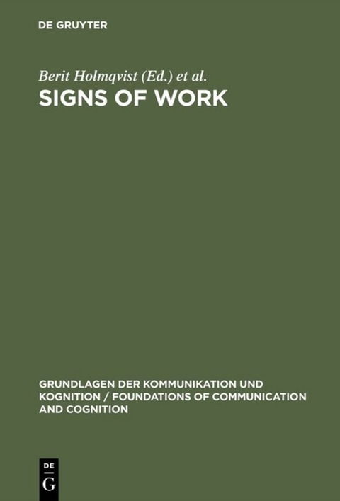 Signs of Work - 