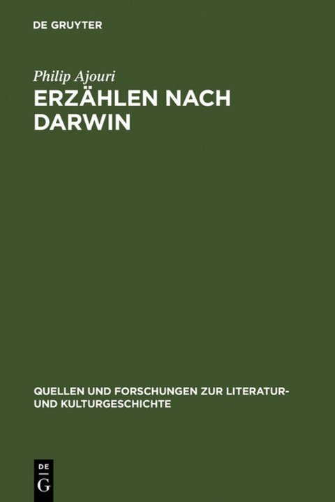 Erzählen nach Darwin - Philip Ajouri