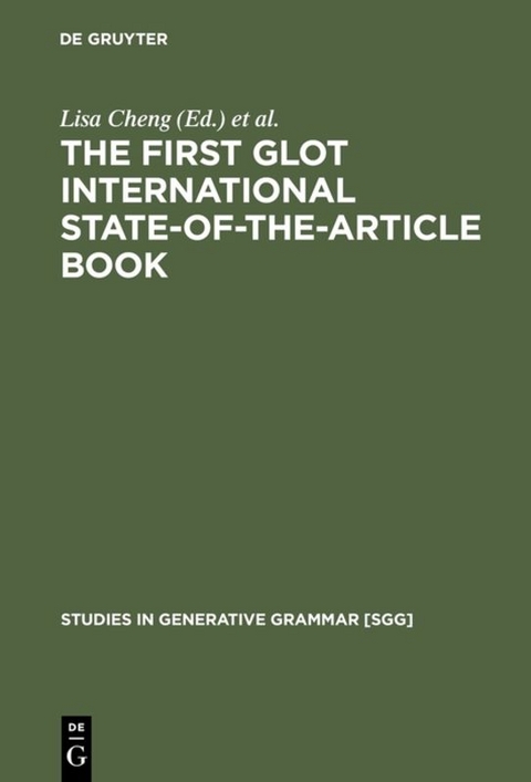 The First Glot International State-of-the-Article Book - 