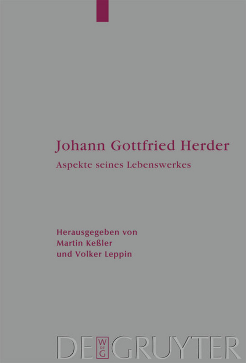 Johann Gottfried Herder - 