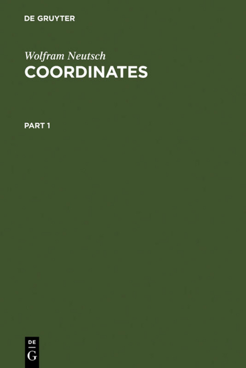 Coordinates - Wolfram Neutsch