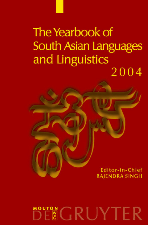 The Yearbook of South Asian Languages and Linguistics / 2004 - 