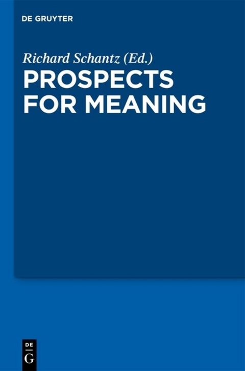 Current Issues in Theoretical Philosophy / Prospects for Meaning - 
