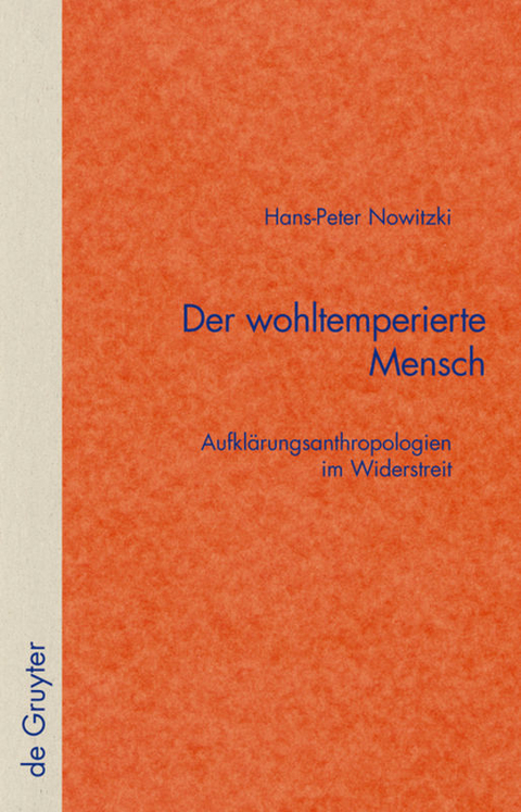 Der wohltemperierte Mensch - Hans-Peter Nowitzki