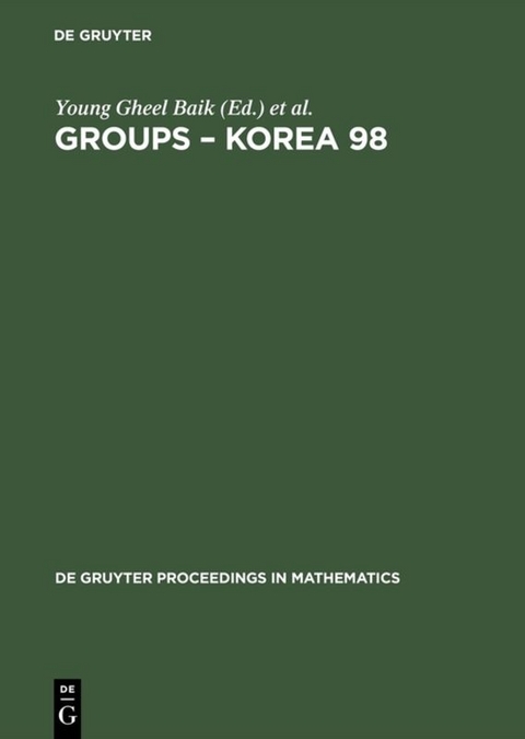 Groups – Korea 98 - 