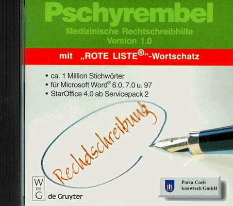 Pschyrembel Medizinische Rechtschreibhilfe