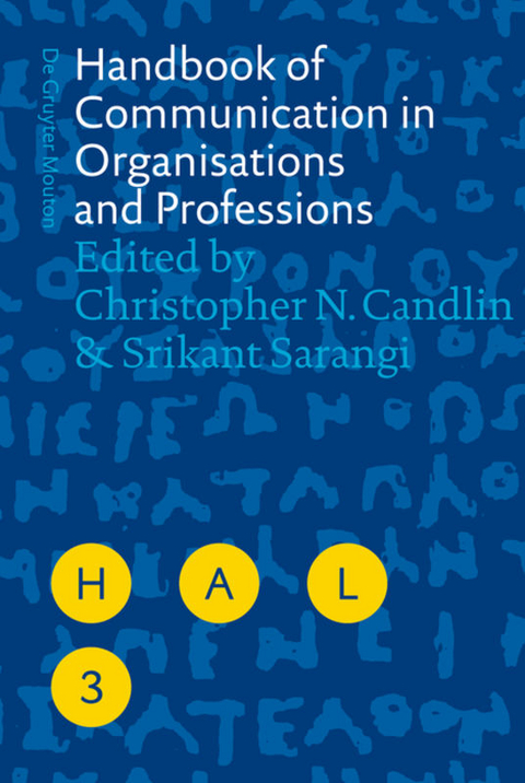 Handbook of Communication in Organisations and Professions - 