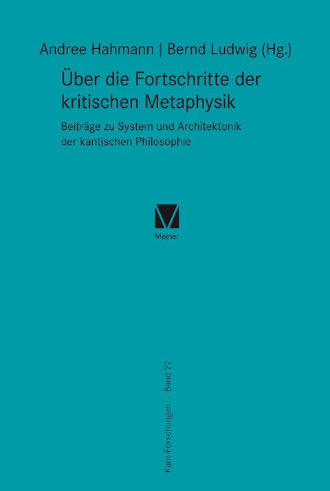 Über die Fortschritte der kritischen Metaphysik - 