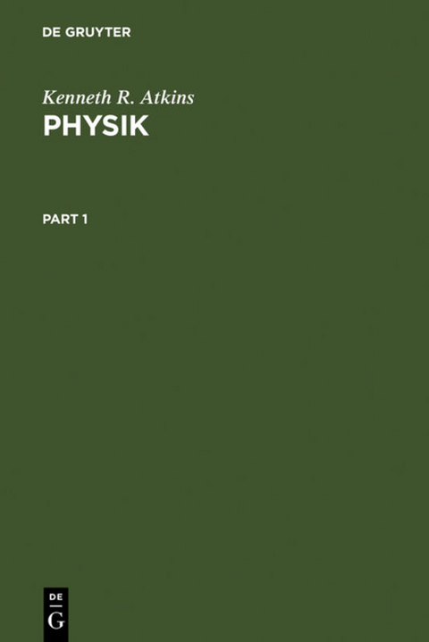 Physik - Kenneth R. Atkins