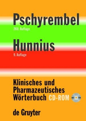 Pschyrembel® / Hunnius - Klinisches und Pharmazeutisches Wörterbuch - 