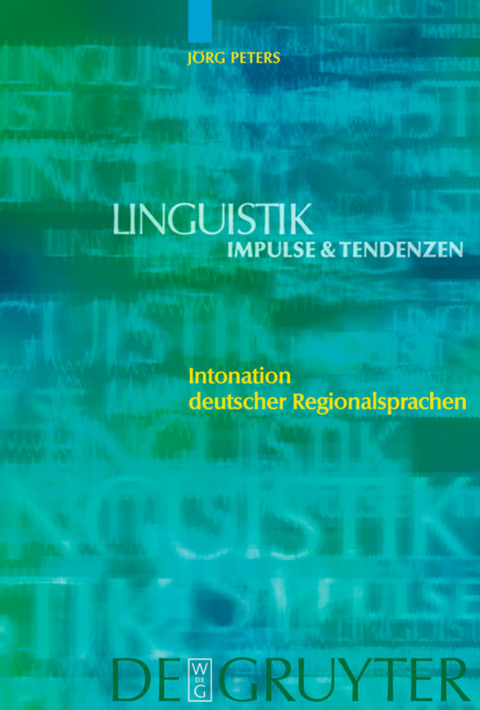 Intonation deutscher Regionalsprachen - Jörg Peters