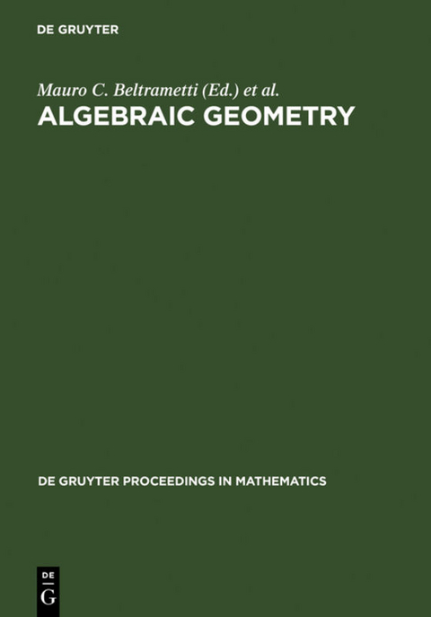 Algebraic Geometry - 