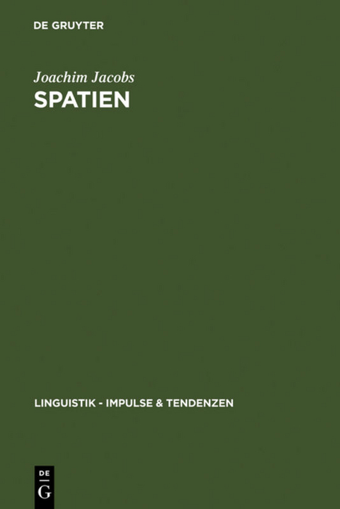 Spatien - Joachim Jacobs