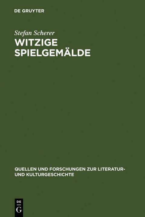 Witzige Spielgemälde - Stefan Scherer