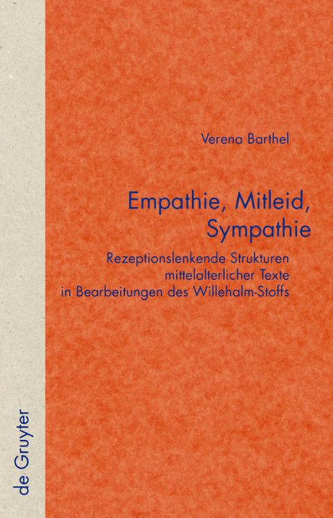 Empathie, Mitleid, Sympathie - Verena Barthel