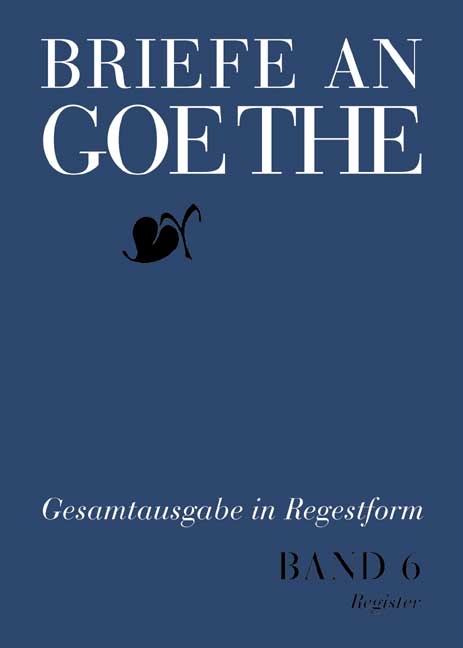 Briefe an Goethe - 