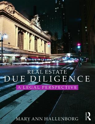 Real Estate Due Diligence - Mary Ann Hallenborg