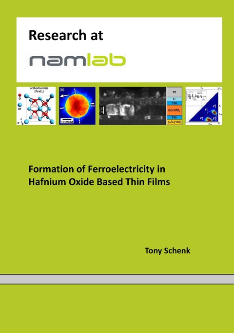 Formation of Ferroelectricity in Hafnium Oxide Based Thin Films -  Tony Schenk