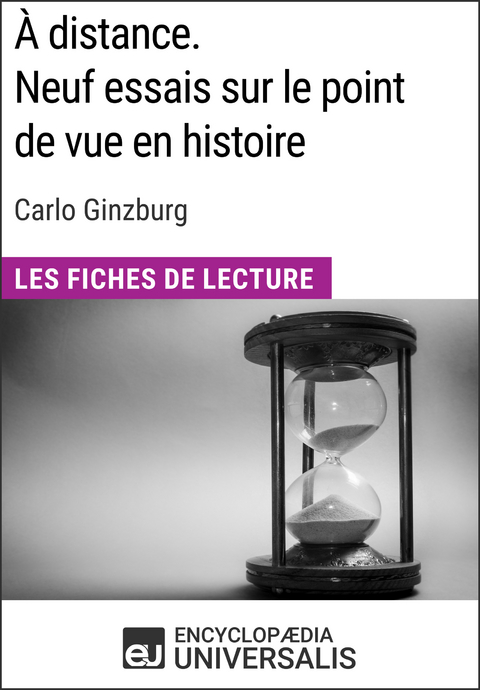 À distance. Neuf essais sur le point de vue en histoire de Carlo Ginzburg -  Encyclopaedia Universalis