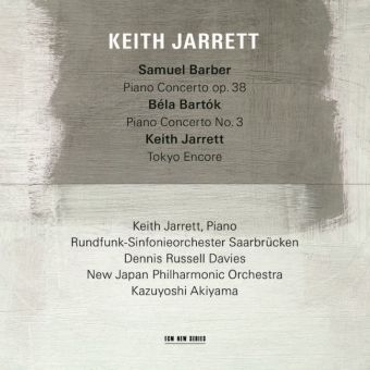 Keith Jarrett - Samuel Barber - Bela Bartok, 1 Audio-CD - Samuel Barber, Béla Bartók, Keith Jarrett