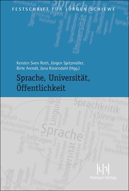 Sprache, Universität, Öffentlichkeit - 