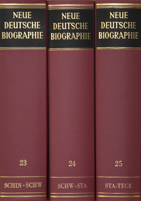 Allgemeine Deutsche Biographie & Neue Deutsche Biographie. Gesamtregister auf CD-ROM - Vierte Ausgabe. (Lieferung mit 24. Bd.)
