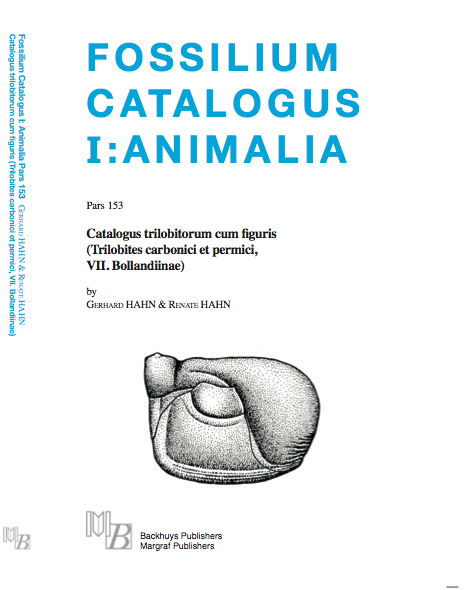 Hahn & Hahn: Fossilium Catalogus I: Animalia; Pars 153 - Gerhard Hahn, Renate Hahn